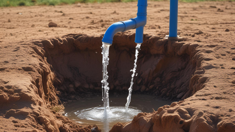groundwater in a well